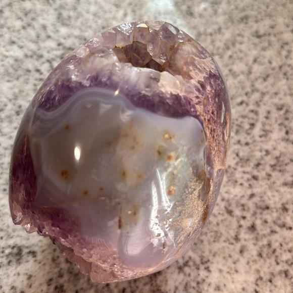 Amethyst Agate Egg - Picture 8 of 16